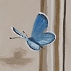 Sitting room murals, Oxfordshire